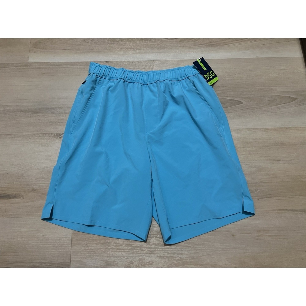 NWT DSG Men's‎ 8" Agility Woven Casual Shorts Blue Spray Size Small Aqua New